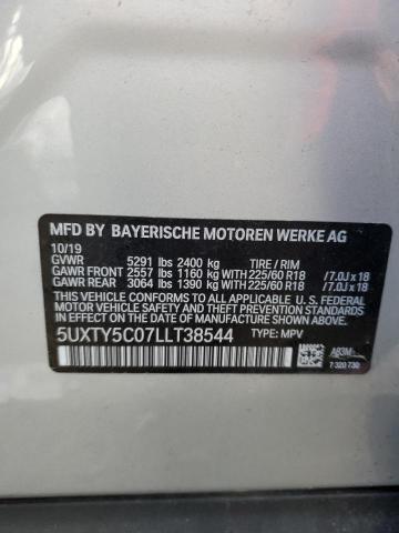 2020 BMW X3 XDRIVE3 - 5UXTY5C07LLT38544