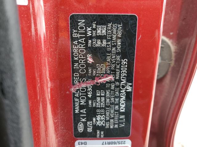 2021 KIA SPORTAGE L - KNDPM3AC7M7930195