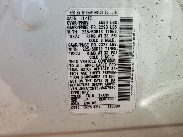 2018 NISSAN ROGUE S - JN8AT2MT5JW457580