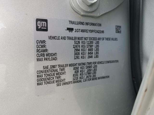 2023 GMC SIERRA K25 - 1GT49REY0PF242286