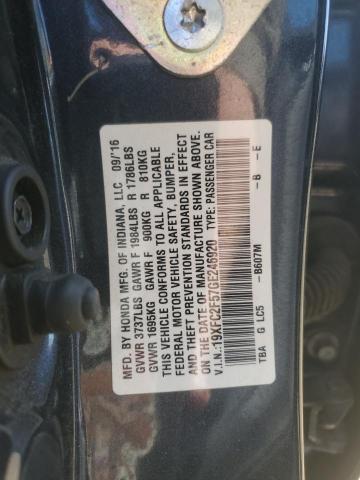 2016 HONDA CIVIC LX - 19XFC2F57GE246920