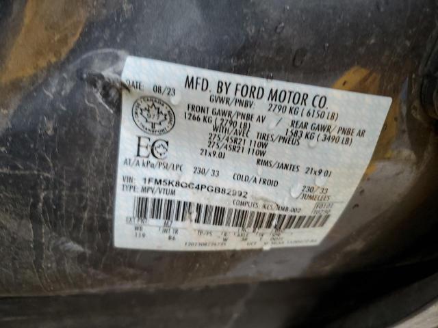 2023 FORD EXPLORER S - 1FM5K8GC4PGB82992