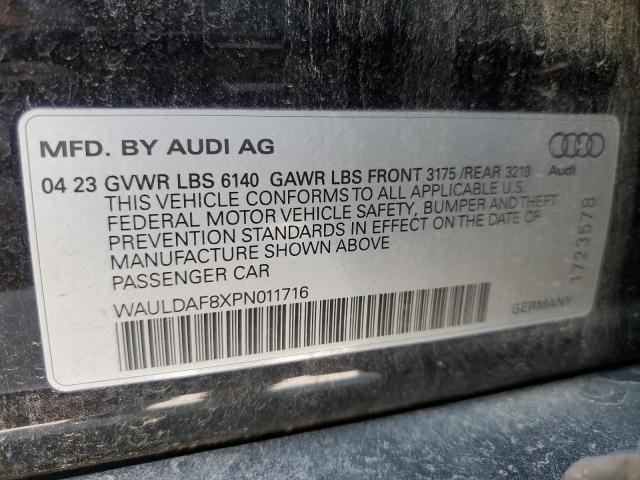 2023 AUDI A8 L WAULDAF8XPN011716