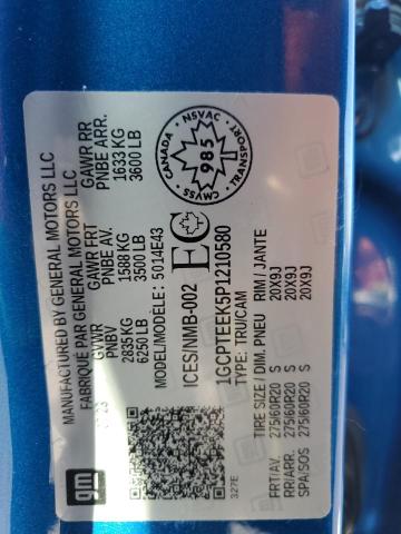 2023 CHEVROLET COLORADO T - 1GCPTEEK5P1210580