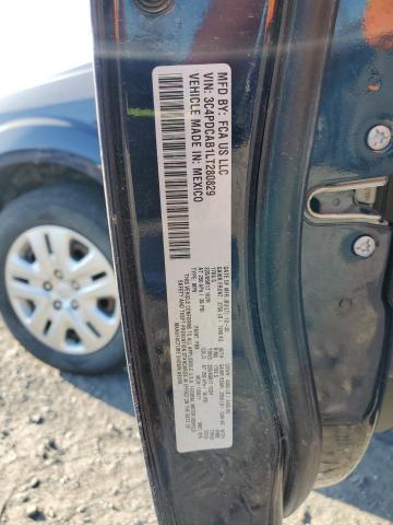 2020 DODGE JOURNEY SE - 3C4PDCAB1LT280829