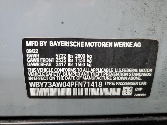 2023 BMW I4 EDRIVE - WBY73AW04PFN71418