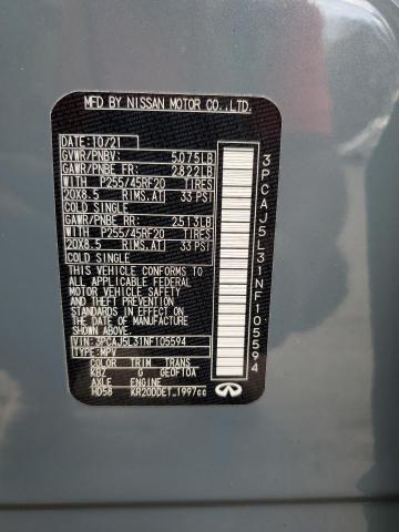 2022 INFINITI QX55 SENSO - 3PCAJ5L31NF105594