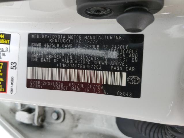 2024 TOYOTA CAMRY TRD - 4T1KZ1AK7RU097283