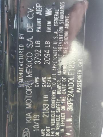 2020 KIA FORTE FE - 3KPF24AD0LE183151