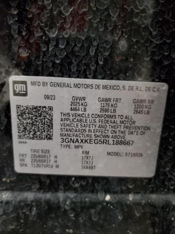 2024 CHEVROLET EQUINOX LT - 3GNAXKEG5RL188667