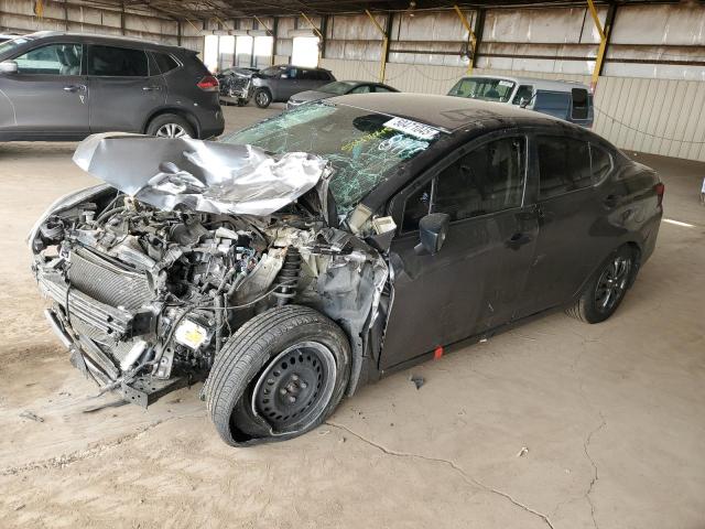 NISSAN VERSA S 2021 charcoal  gas 3N1CN8DV4ML908417 photo #1