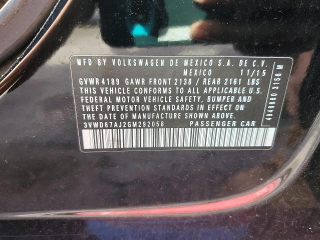 2016 VOLKSWAGEN JETTA SE - 3VWD67AJ2GM292058