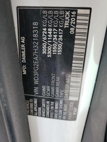 2017 MERCEDES-BENZ METRIS - WD3PG2EA7H3218318