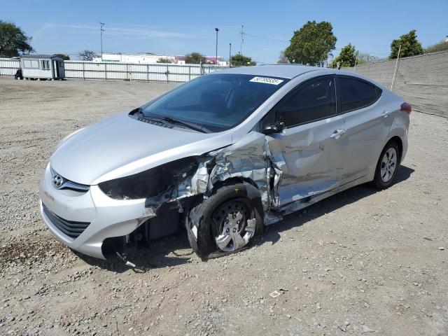 HYUNDAI ELANTRA SE 2016 silver  gas 5NPDH4AE4GH735363 photo #1