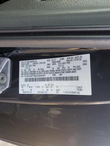 2017 FORD ESCAPE S - 1FMCU0F74HUD53301