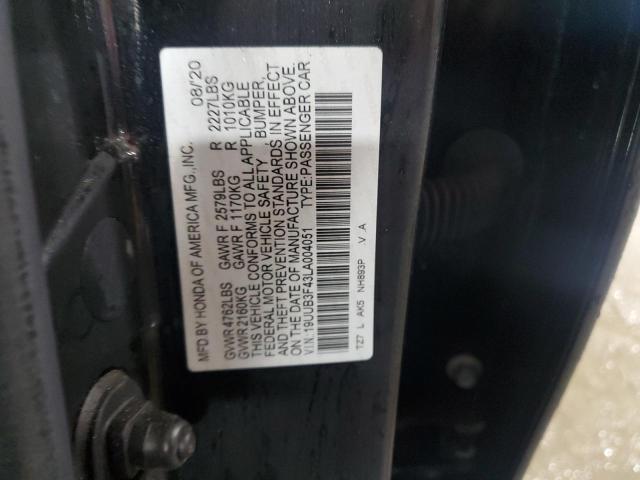 2020 ACURA TLX TECHNO - 19UUB3F43LA004051