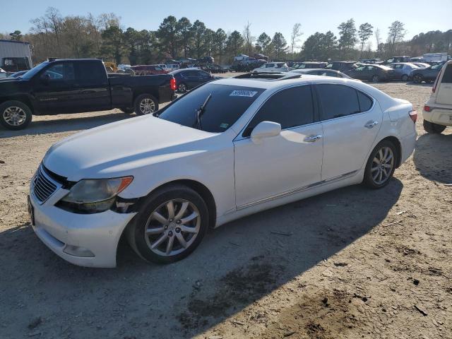 LEXUS LS 460 2008 white  gas JTHBL46F085082277 photo #1
