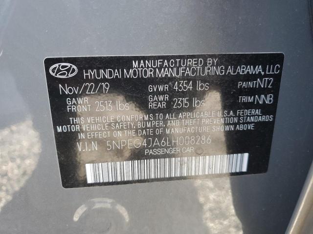 2020 HYUNDAI SONATA SE - 5NPEG4JA6LH008286