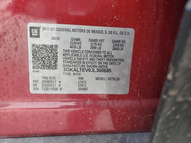2018 GMC TERRAIN SL - 3GKALTEV0JL360685