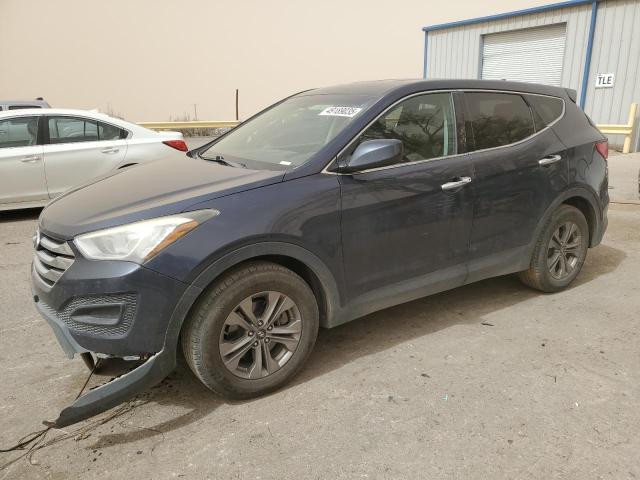 HYUNDAI SANTA FE S 2015 blue  gas 5XYZTDLB6FG297233 photo #1