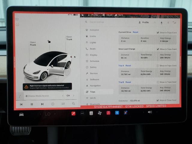 2023 TESLA MODEL 3 - 5YJ3E1EA7PF446857