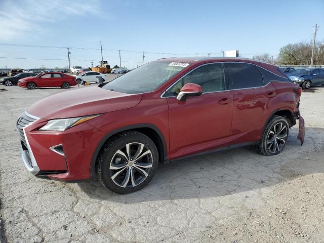 LEXUS RX 350 BAS 2017 red  gas 2T2BZMCA0HC072274 photo #1