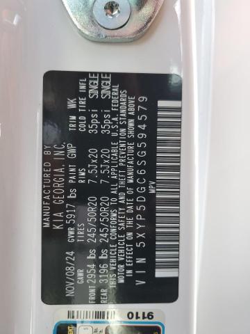 2025 KIA TELLURIDE - 5XYP5DGC6SG594579