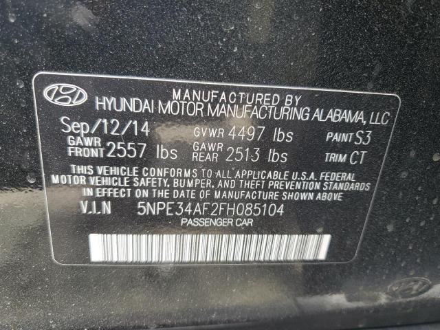 2015 HYUNDAI SONATA SPO 5NPE34AF2FH085104