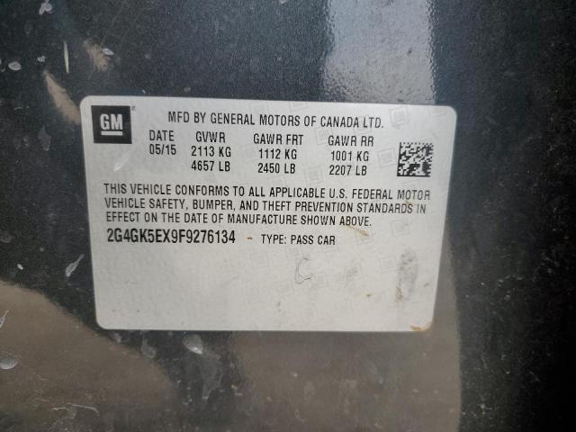 2015 BUICK REGAL - 2G4GK5EX9F9276134