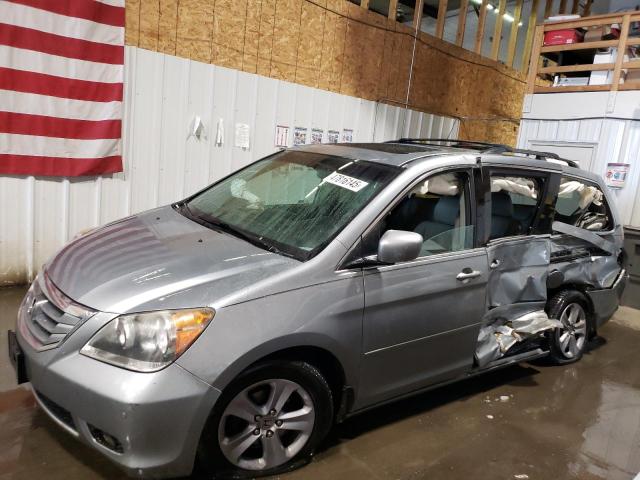 HONDA ODYSSEY TO 2008 gray  gas 5FNRL38918B104500 photo #1