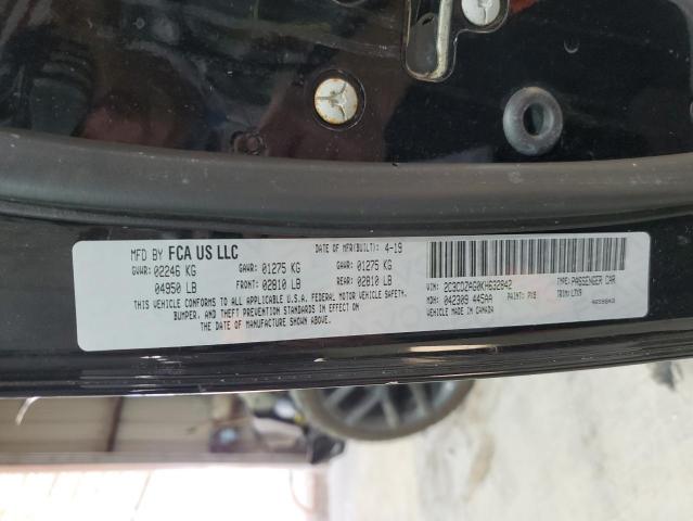 2019 DODGE CHALLENGER - 2C3CDZAG0KH632842