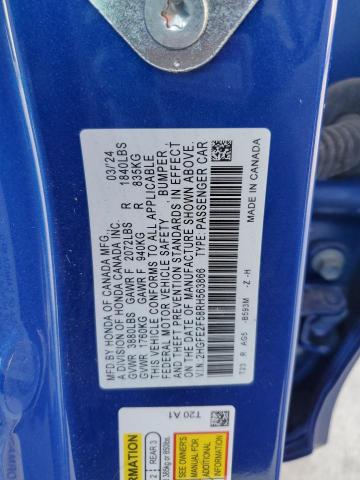 2024 HONDA CIVIC SPOR - 2HGFE2F58RH563866