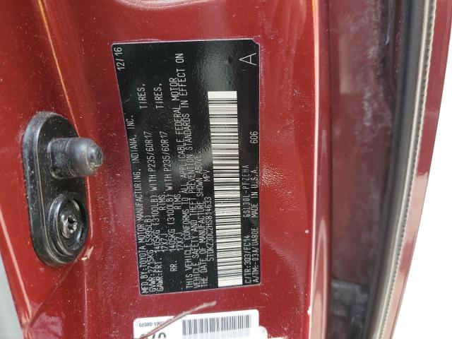 2017 TOYOTA SIENNA LE - 5TDKZ3DC2HS814633