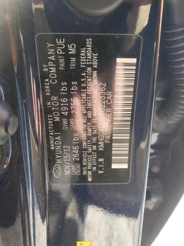 KMHGC4DD1DU223362 2013 HYUNDAI GENESIS