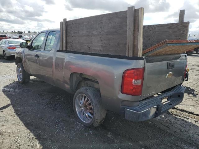 CHEVROLET SILVERADO 2007 gray pickup flexible fuel 1GCEC14067Z638725 photo #3