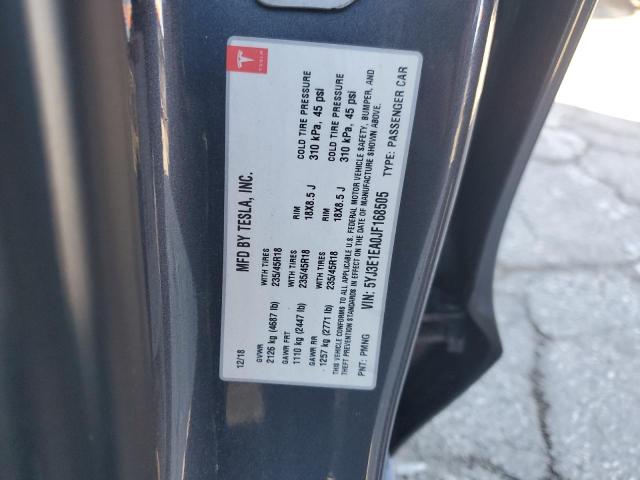 2018 TESLA MODEL 3 - 5YJ3E1EA0JF168505