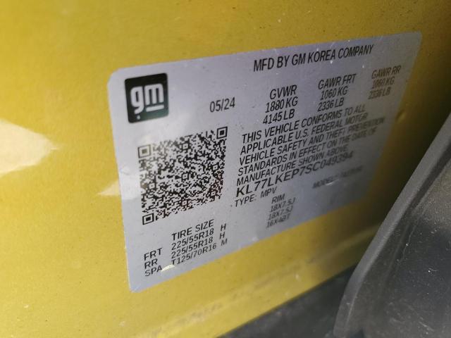 2025 CHEVROLET TRAX ACTIV - KL77LKEP7SC049394