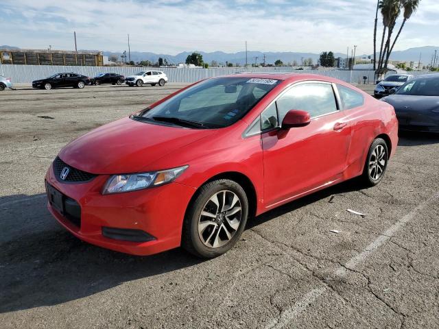 HONDA CIVIC EX 2013 red  gas 2HGFG3B85DH529943 photo #1