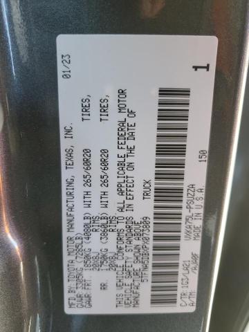 2023 TOYOTA TUNDRA CRE - 5TFNA5DBXPX073809