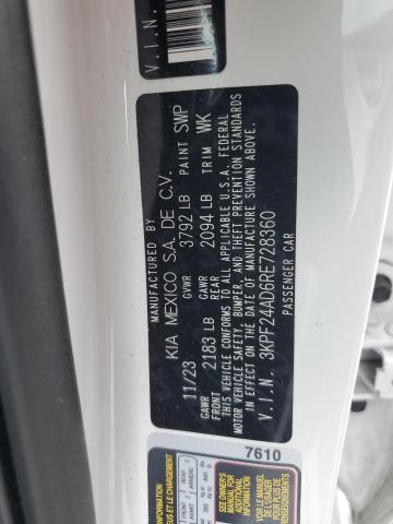 2024 KIA FORTE LX - 3KPF24AD6RE728360