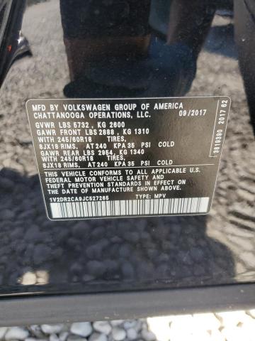2018 VOLKSWAGEN ATLAS SE - 1V2DR2CA9JC527265