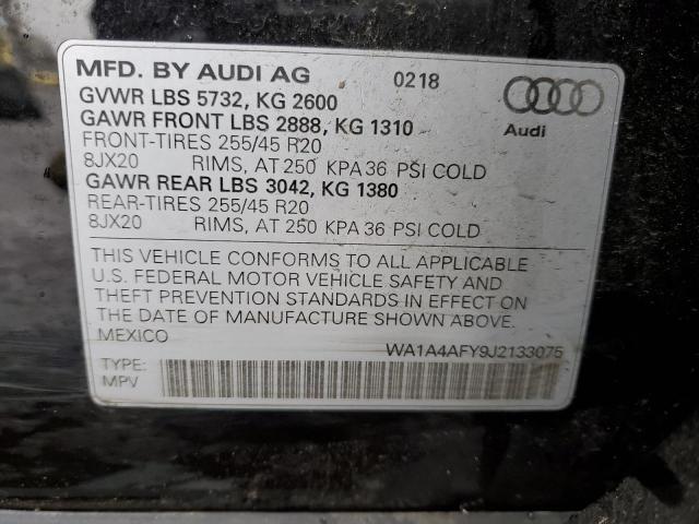 2018 AUDI SQ5 PREMIU WA1A4AFY9J2133075