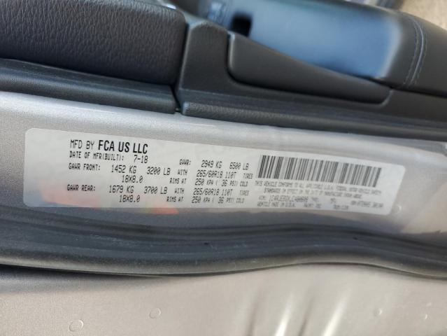 2018 JEEP GRAND CHER - 1C4RJEBGXJC480608