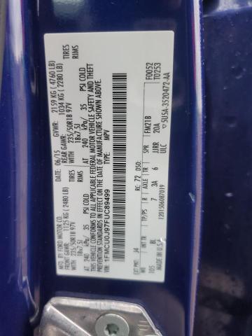 2015 FORD ESCAPE TIT - 1FMCU0J97FUC89499