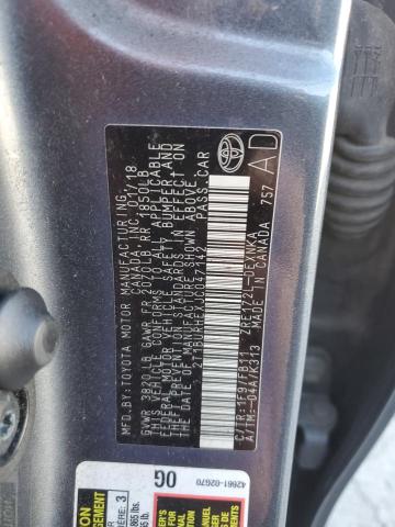 2018 TOYOTA COROLLA L - 2T1BURHEXJC047142