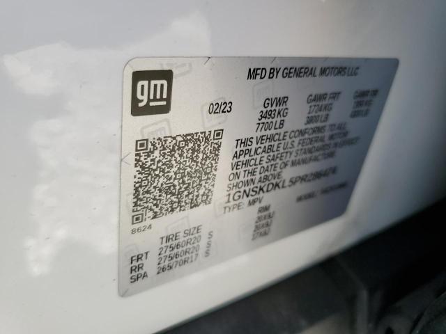 2023 CHEVROLET SUBURBAN K - 1GNSKDKL5PR286474