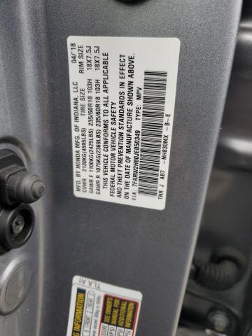 2018 HONDA CR-V EXL - 7FARW2H80JE050349