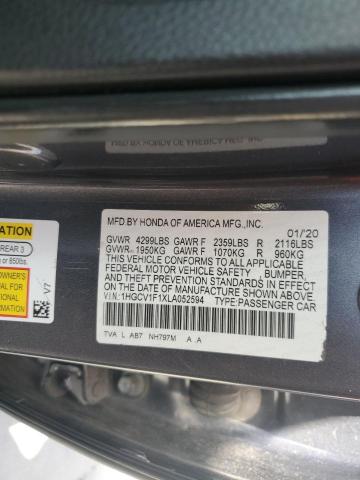 2020 HONDA ACCORD LX - 1HGCV1F1XLA052594