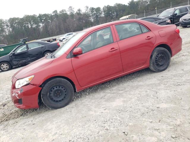 TOYOTA COROLLA BA 2009 red  Gasoline JTDBL40E49J037871 photo #1