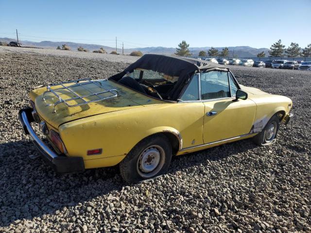 FIAT SPIDER 1973 yellow   124CS101138566 photo #4